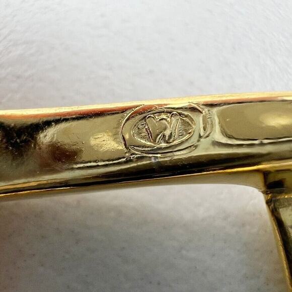 Vintage Gold Tone Simple Basic Belt Buckle for up to 1 Inch Belt - Picture 8 of 8